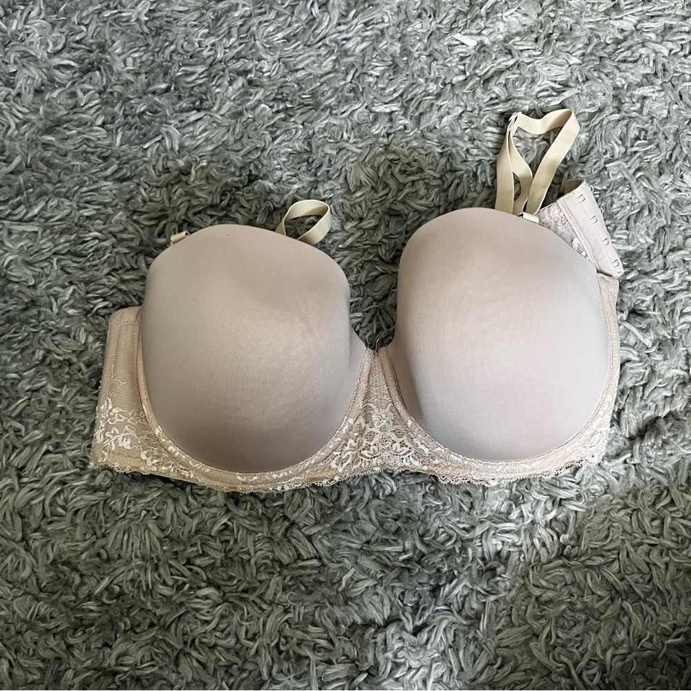 Torrid 38DD nude strapless bra